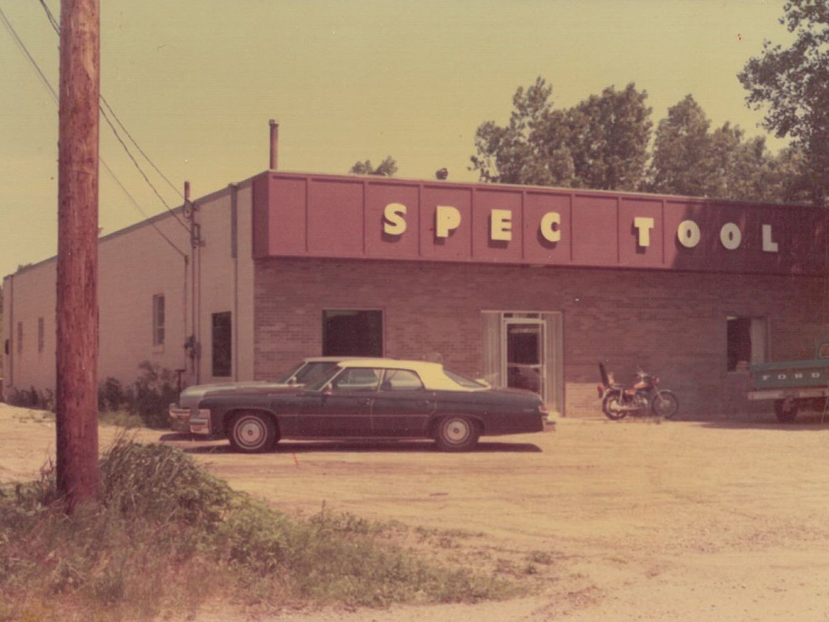 Original Spec Tool building in Sparta, Michigan